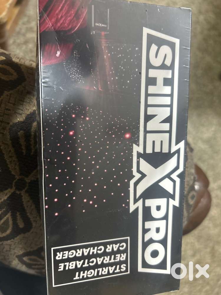 Car charger..SHINE X PRO mrp 2300