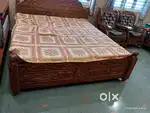 King size cot sagwan