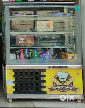 3 by 3 display fridge for cake shop