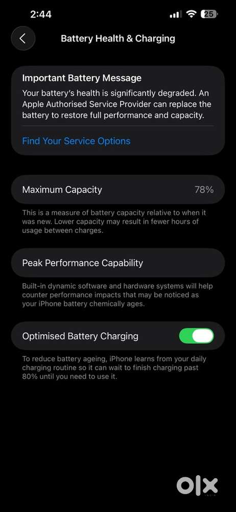 Iphone 13pro max 256gb golden