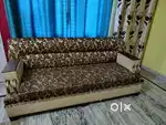 Sofa and table set