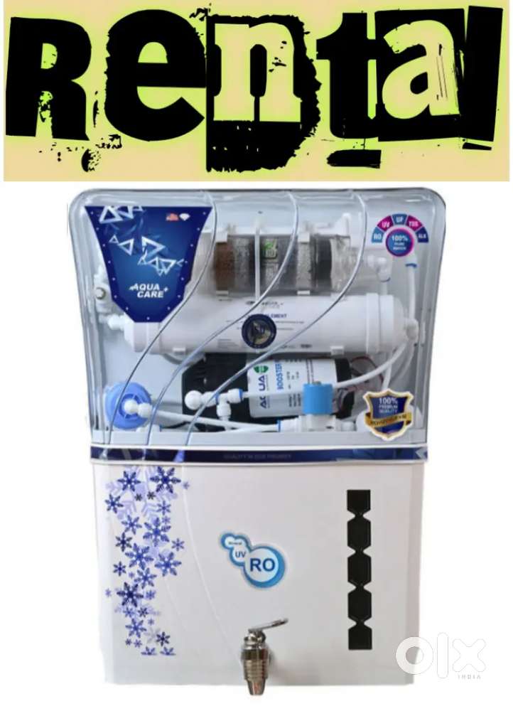 Ro water purifier available on rent
