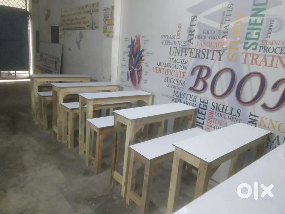 New benches for Coaching centre