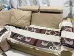 Sofa  cream.