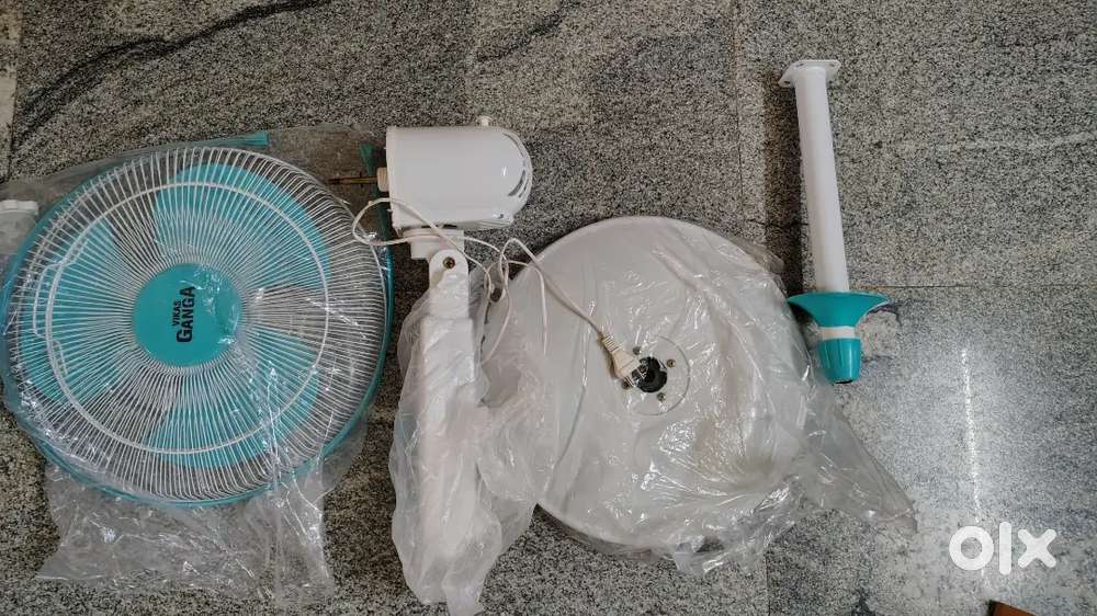 New vikas ganga thunder pedestal fan - 400mm - sealed