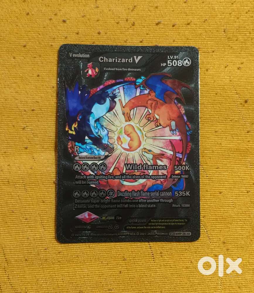 Pokemon card v evolution Charizard. We have more cards to sell !!