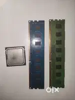 Computer, intel processor and ram