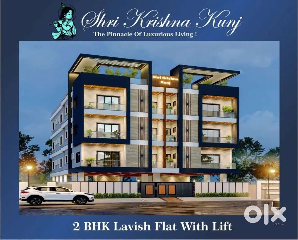 Ready 2bhk lavish flat with lift