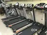 All gym equipment treadmill and exercise cycle available