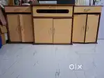 Tv unit cabinet of thick plywood