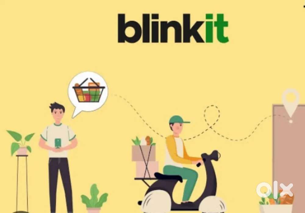 Blinkit delivery boy