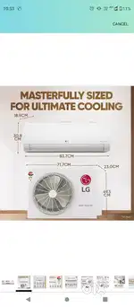 LG new AC Airconditioner