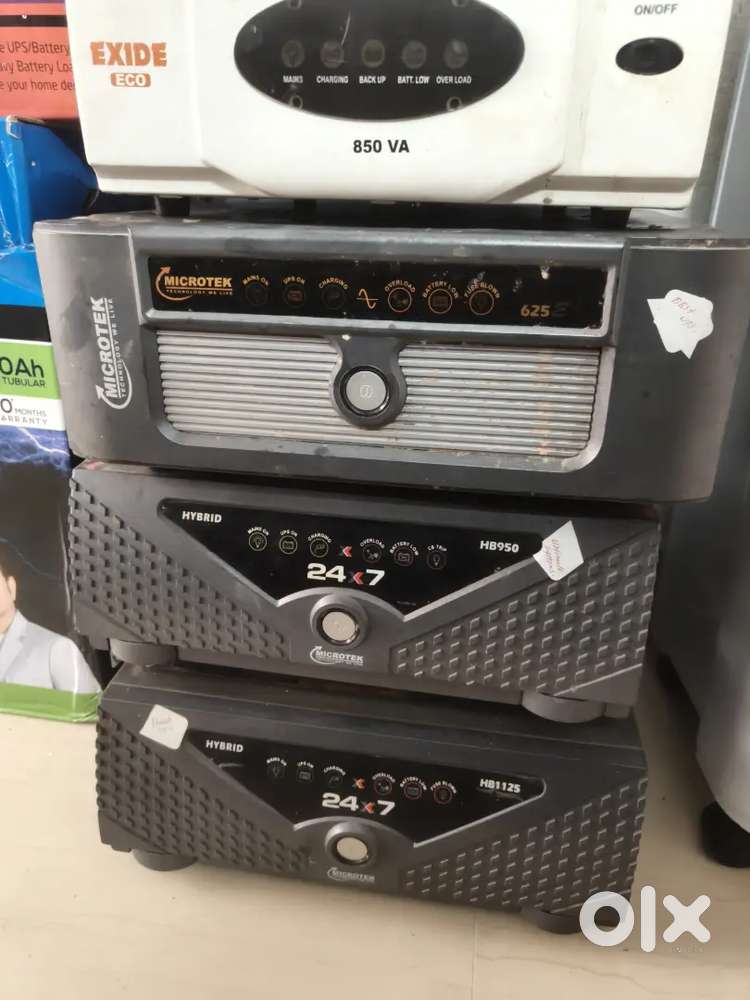 Microtek, Exide, Used ups