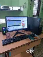 Desktop PC4GB RAM  128GB SSD+500GB HDD 24 LED Display Core 2 Duo