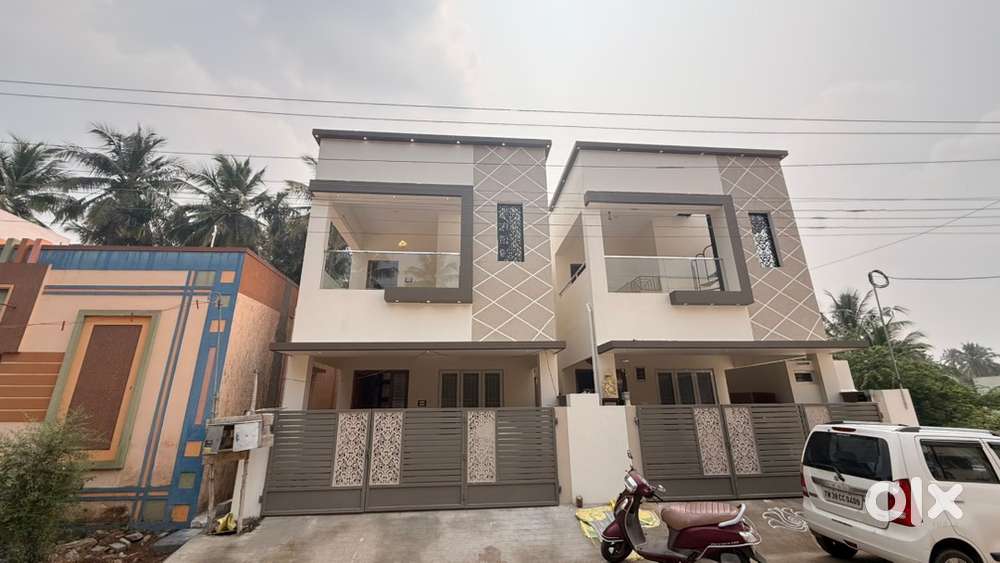 3bhk new villa for sale in Vadavalli Corporation limit near bus stand
