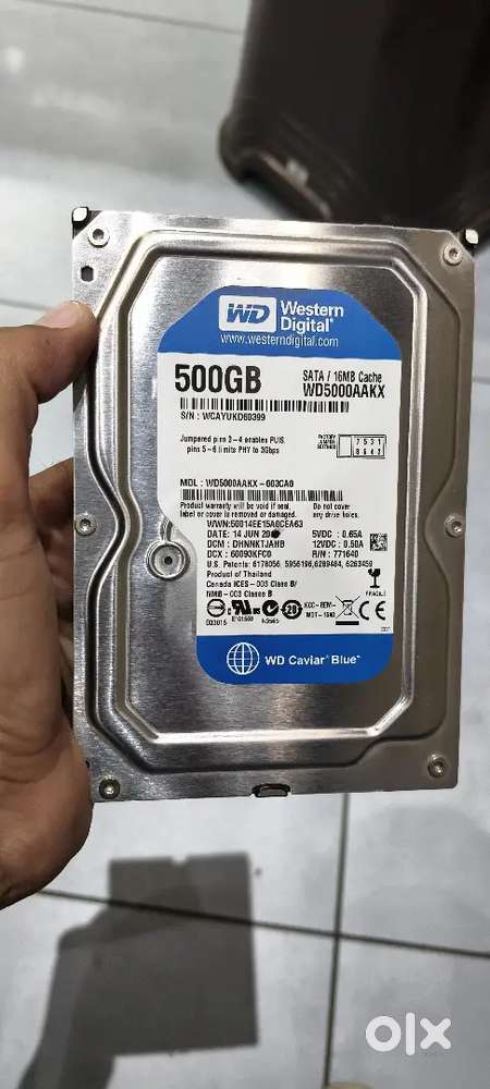 Computer harddisk 500gb