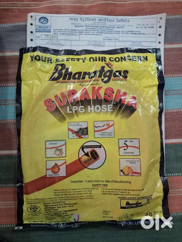 Bharat Gas Original Pipe only