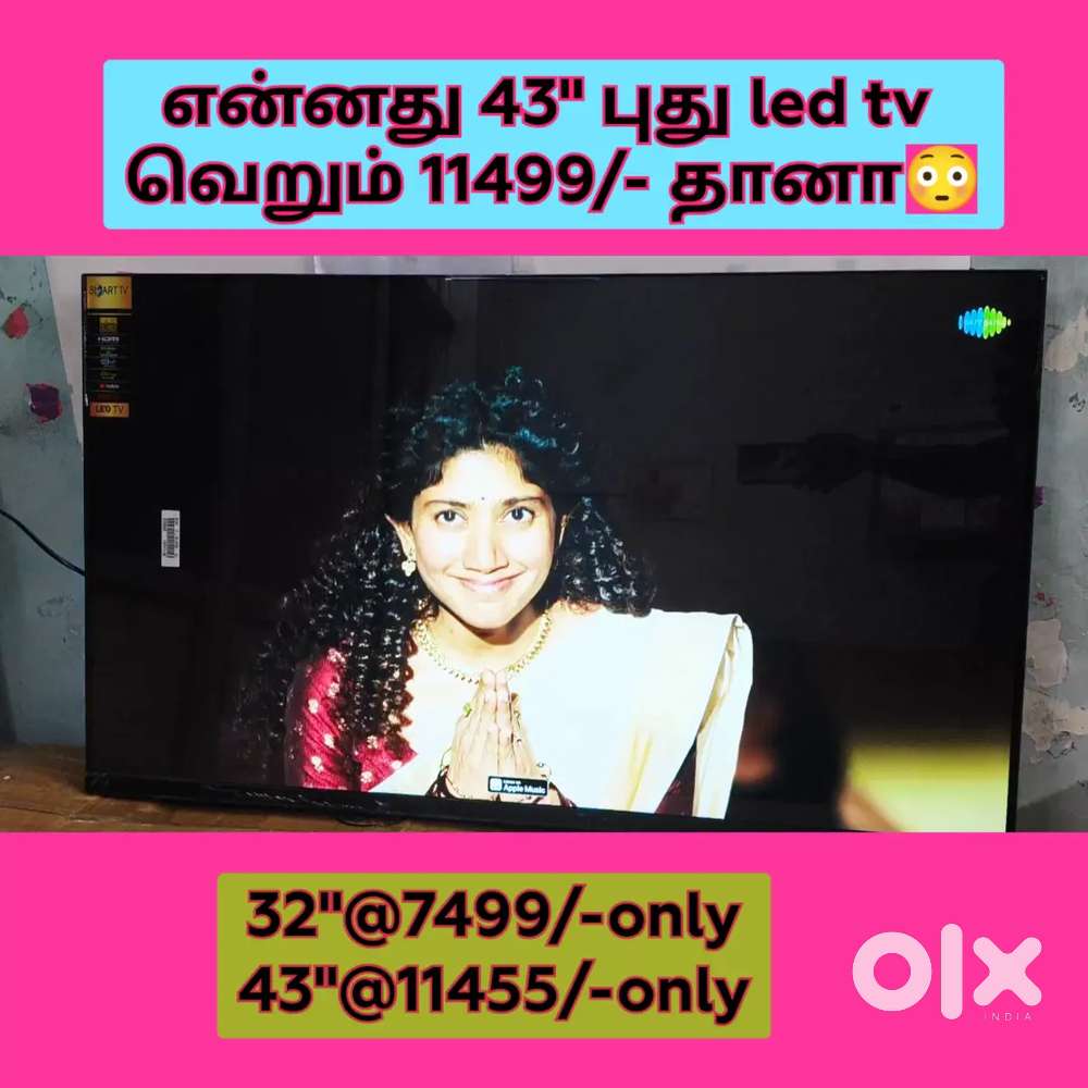 A+ grade new sony 43 inch smart Android led tv just 11455