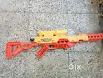TRIPLE STRIKE NERF SNIPER x STRIKE GUN WITH BULLETS.
