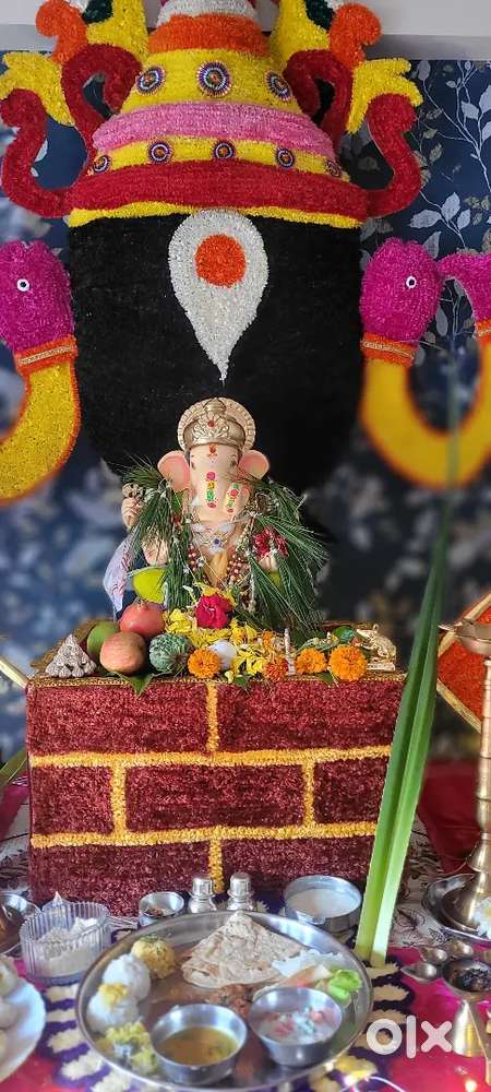 Vitthal decoration for Devi Ustav