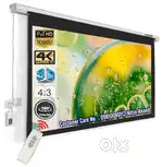 White screen for projector
