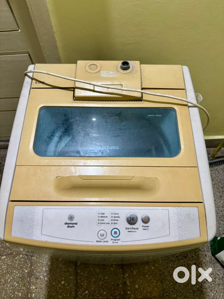 1 Samsung top load semi automatic washing machine