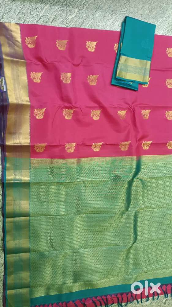 New silk saree with tag
