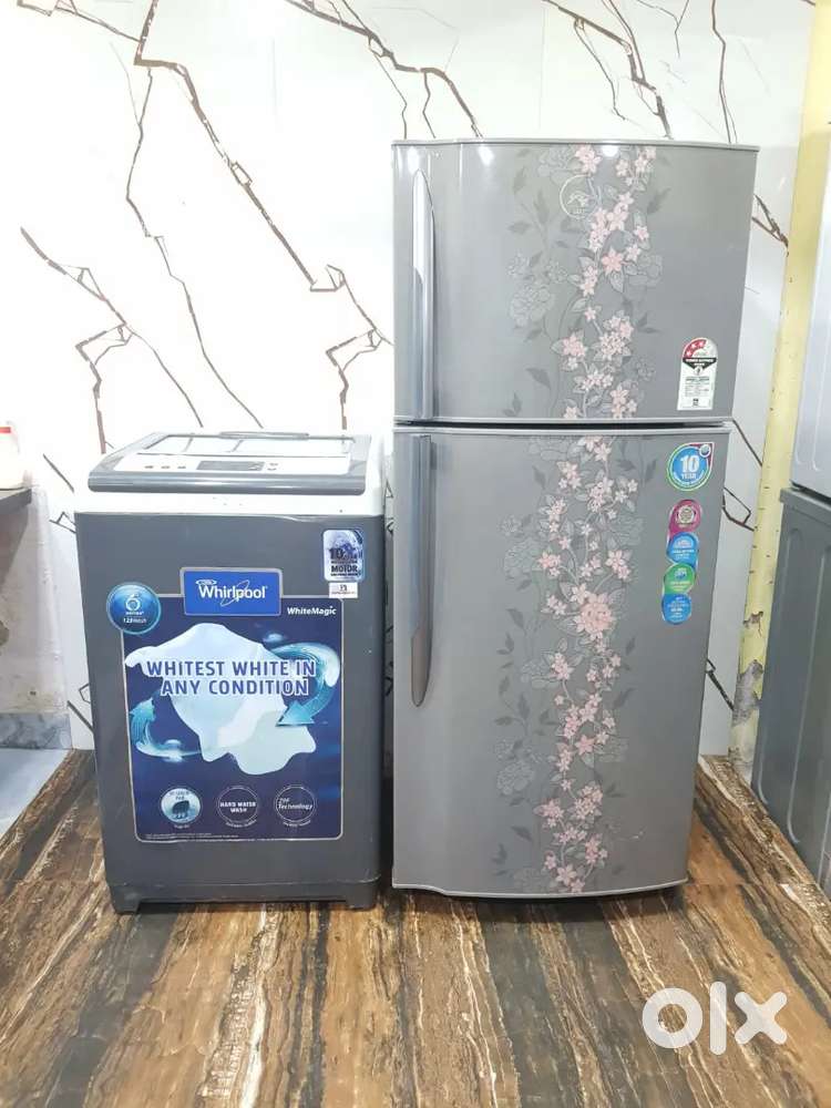 Double door refrigerator and fully automatic washing machine 5414+% 8