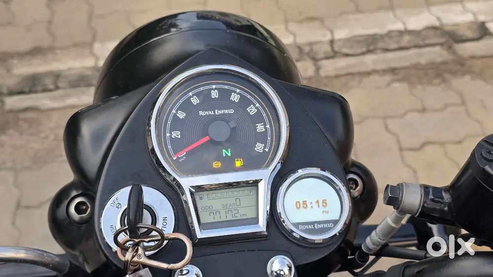 New bike black colour