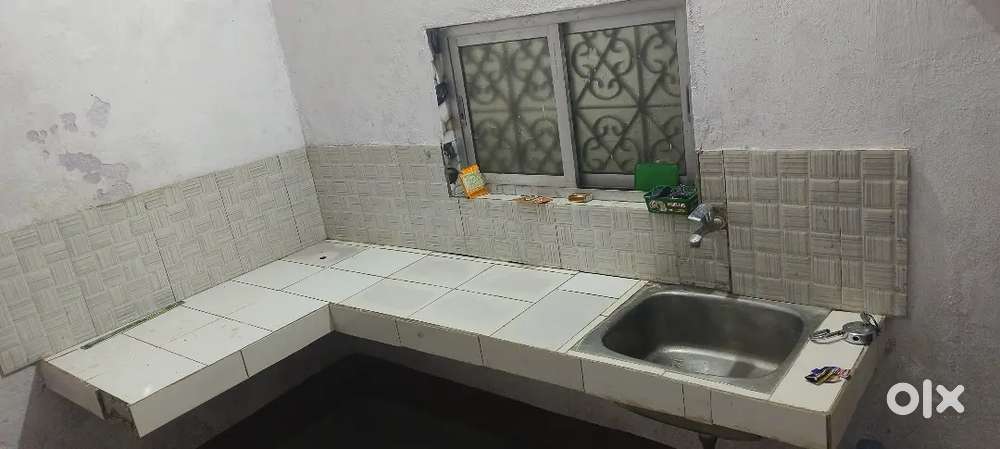 1 room with attached kitchen available for rent.