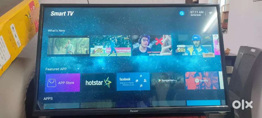 Pioneer TV available