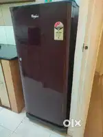 Godrej Fridge ( very good condition) Red colour