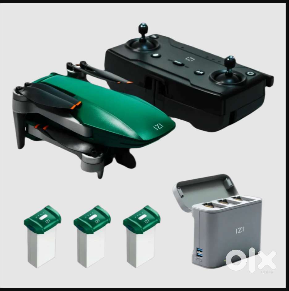 IZI Mini X Nano Fly More 4K Combo Drone - UHD 20MP, 93-min Flight, GPS