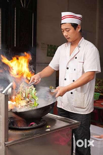 Indo Chinese restaurant chef