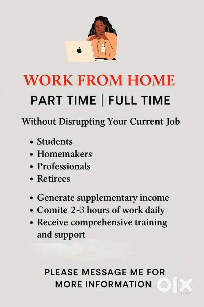 Part time/Full time/Flexible hours