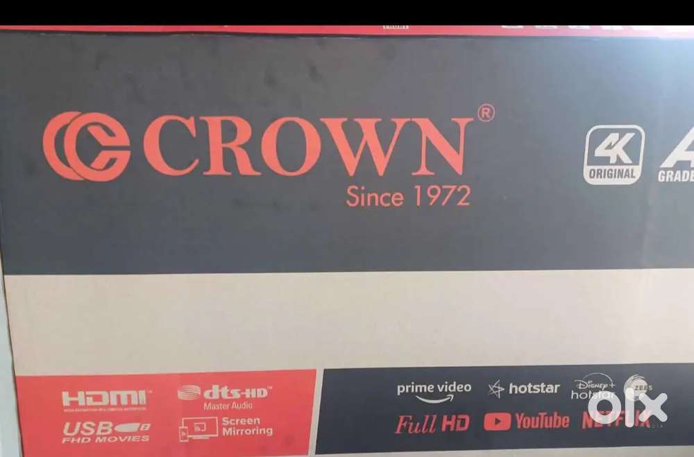 43 inch smart android frameless led tv with 600 live channel free