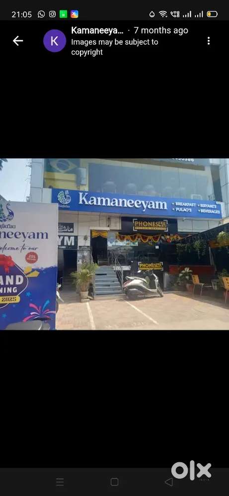 A well reputed Restaurant for sale