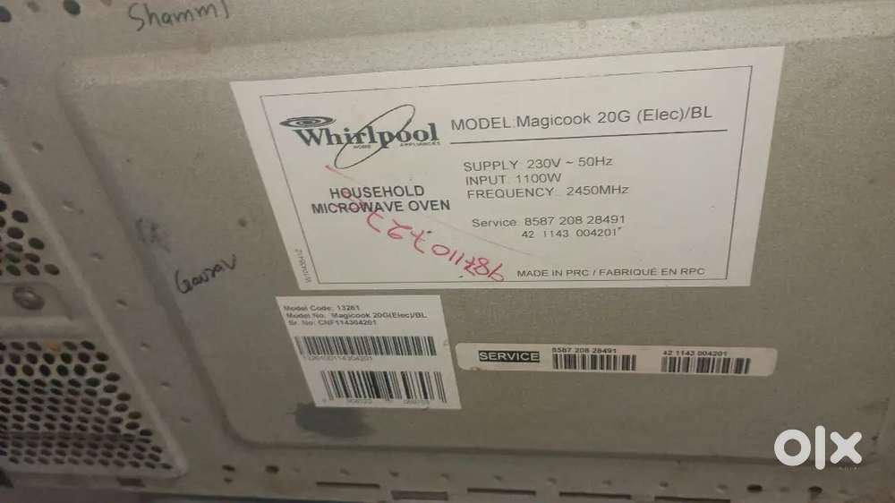 Microwave  Whirlpool