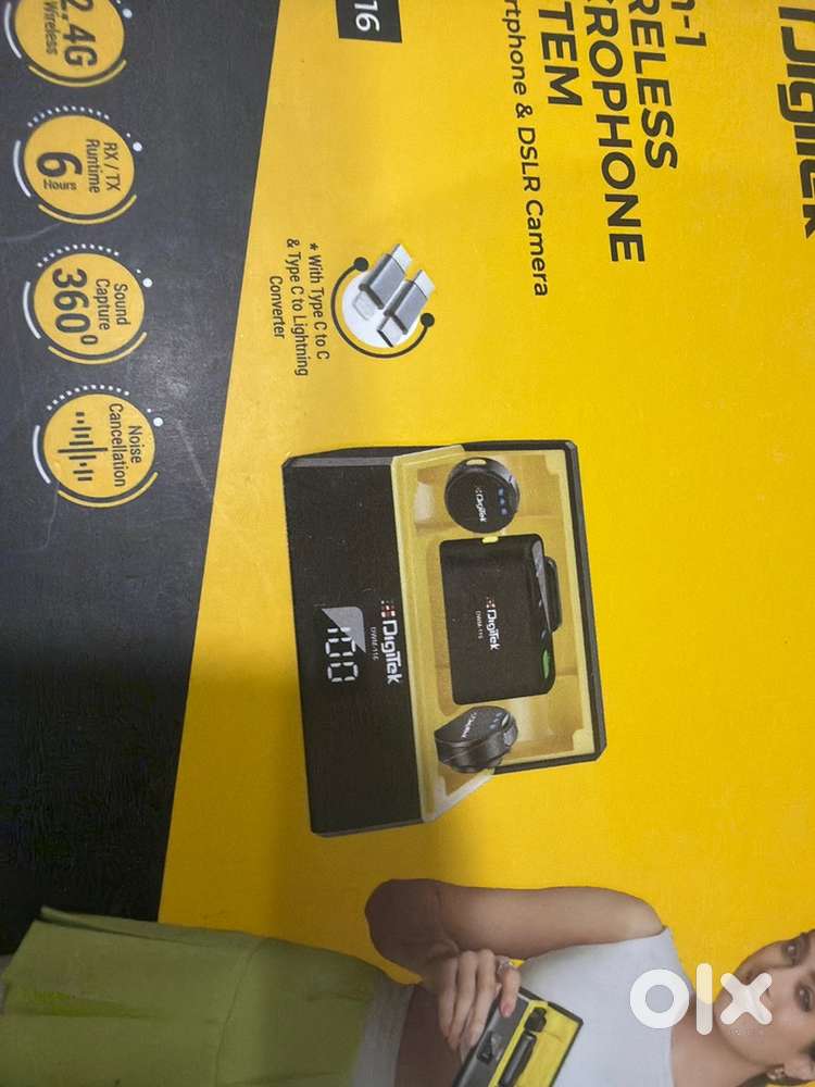Digitek Wireless Microphone DWM-116 (Brand New, Unused)