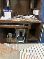 Solid teakwood study cum computer table