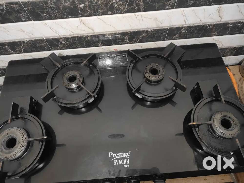 Glass Gas stove
