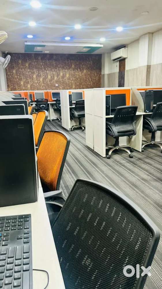 Full furnished office  dwarka sec 11 with 2 cabin 43 workstation
