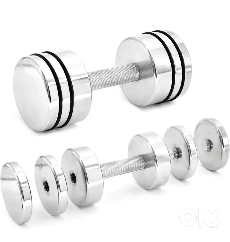 Stainless steel dumbbell 5kg