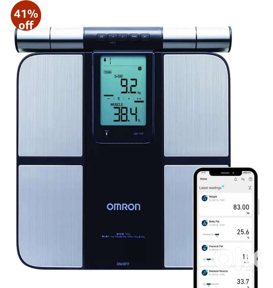 Omron New Karada Scan HBF 702T Digital Body Composition Monitor,