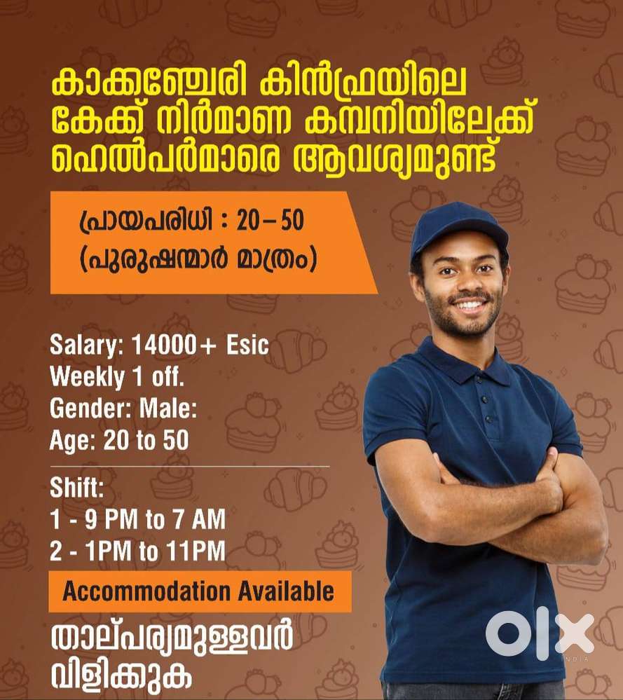 Helper For Cake Production