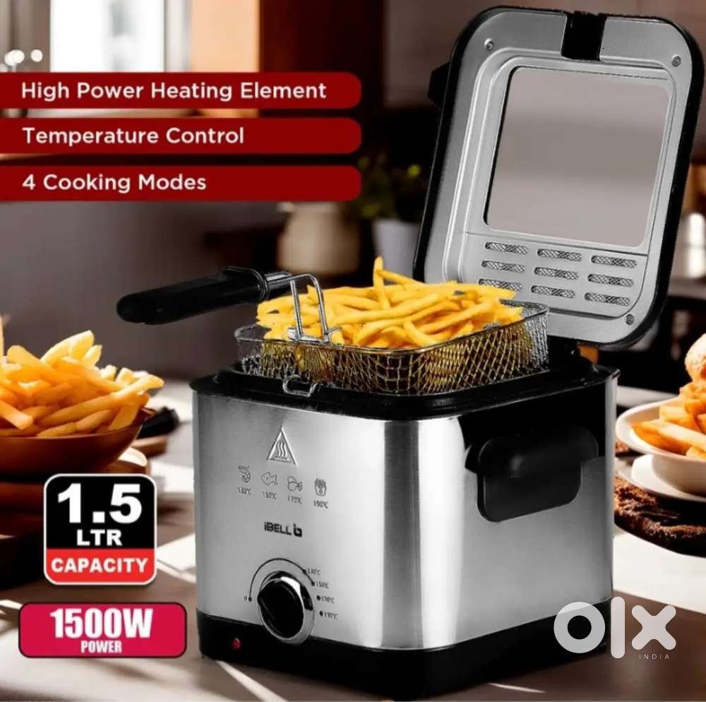 Quantity (2) Veg Or Nonveg Fryer Cafe Material Momos Fryer
