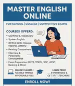 English online classes for all purpose, English Literature, UGC NET