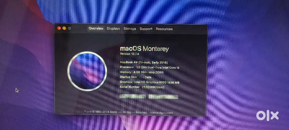 Macbook Air Laptop