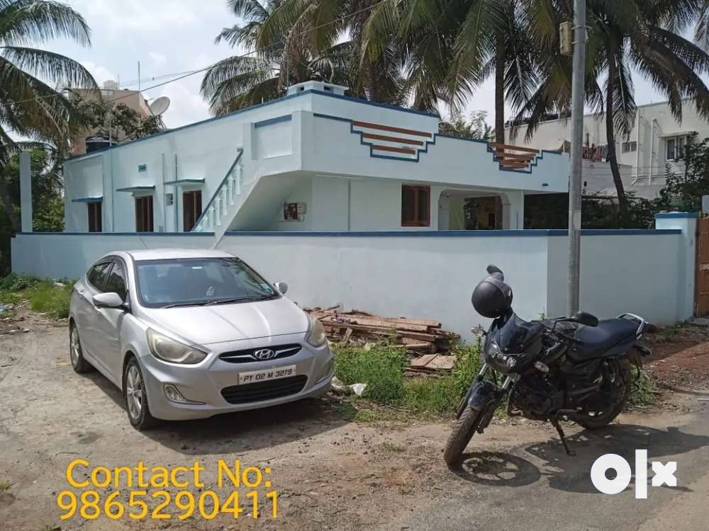 1 BHK East facing house with Car Parkings at Kamban nagar - Ondipudur
