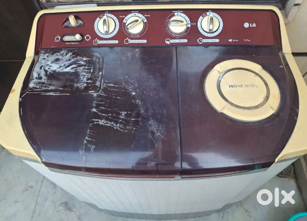 LG 8KG SEMI AUTOMATIC WASHING MACHINE FOR SALE